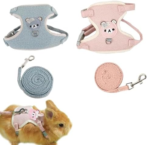 Arneses de Chaleco para Conejos GUOYOU: Pack Confort (2 unidades)