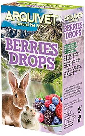 Snacks Arquivet Berries Drops para Conejos