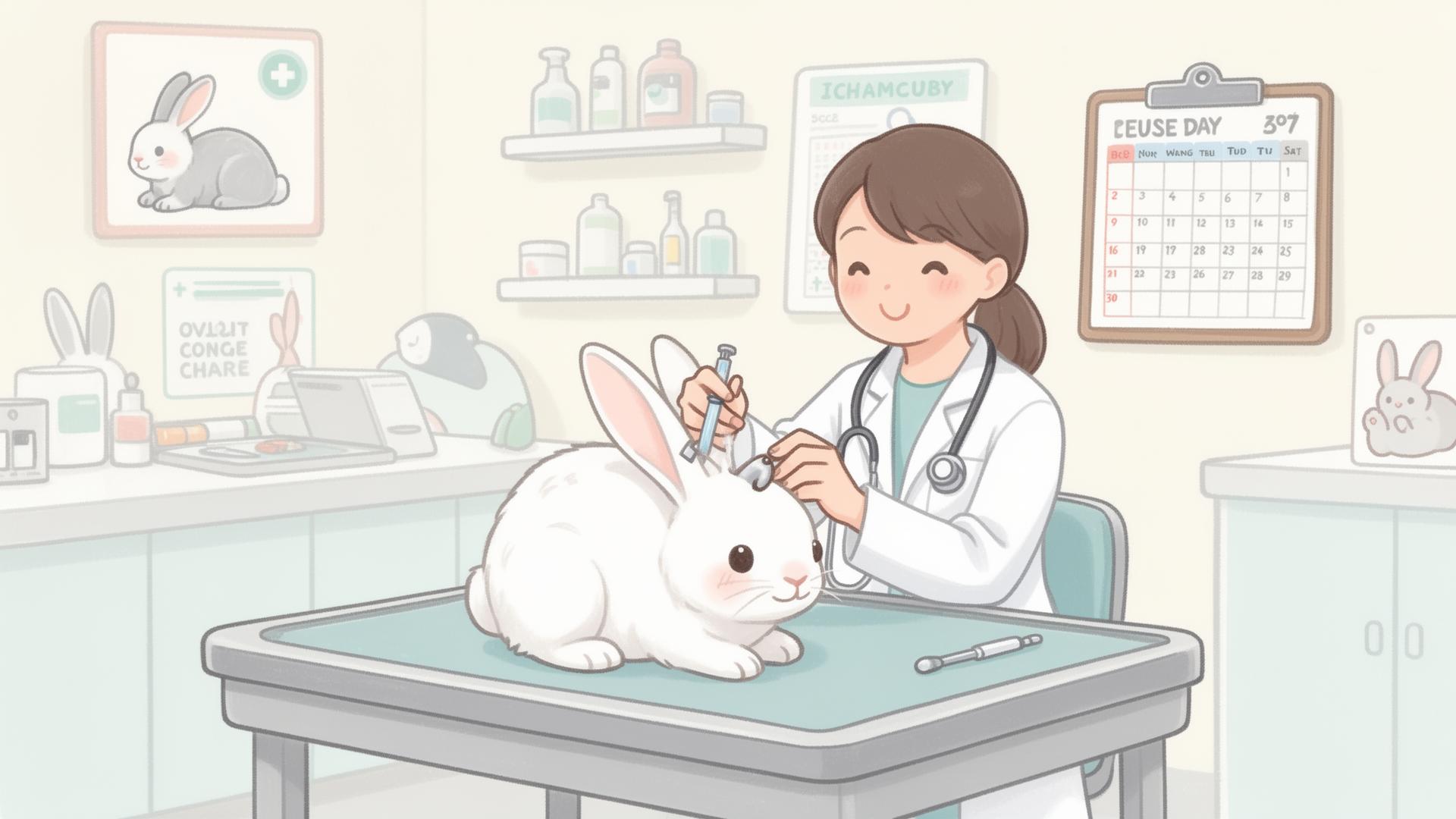 ¿Qué vacunas necesita tu conejo? Calendario completo y guía veterinaria