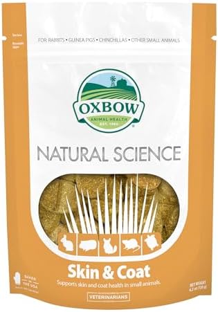 Oxbow Natural Science Skin & Coat — Apoyo para Piel y Pelaje