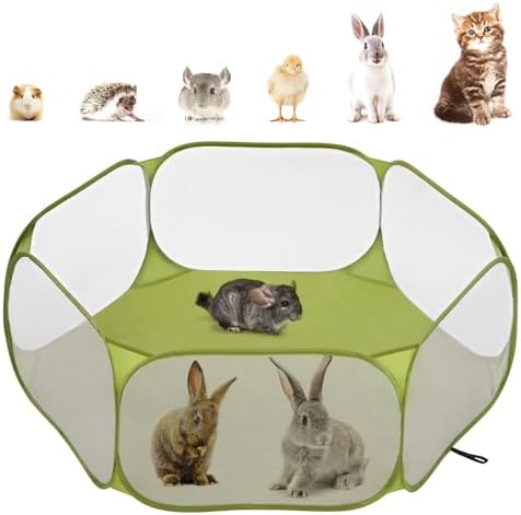 Parque de Juegos Pawaboo: Recinto Impermeable y Resistente para tu Conejo