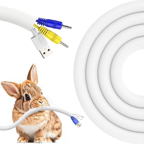 Protector de Cables REFLYING Blanco 3m - 9.5mm para Conejos