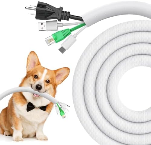 Funda Protectora Blanca para Cables REFLYING 12.7mm