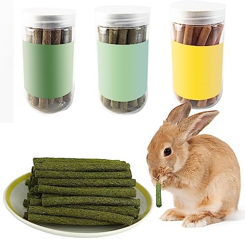 Set de Palitos Masticables de Heno Timothy Delamiya (60 uds.)