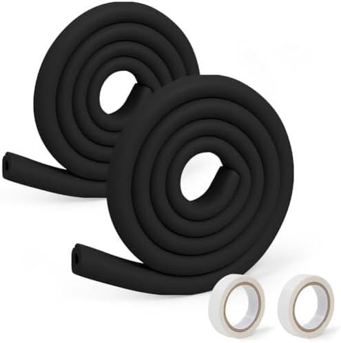 Parachoques Protector Suave Vicloon (4 metros, Negro)